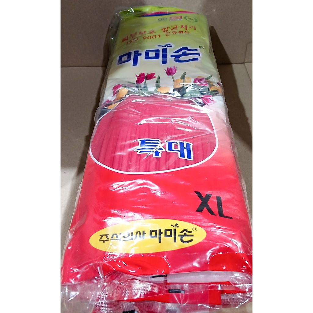 고무장갑(특대XL 빨강 마미손)X100