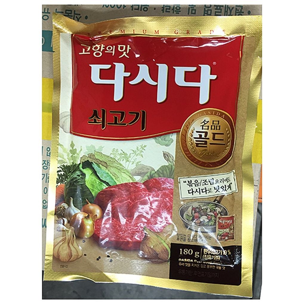쇠고기다시다 골드(백설 180g)X40