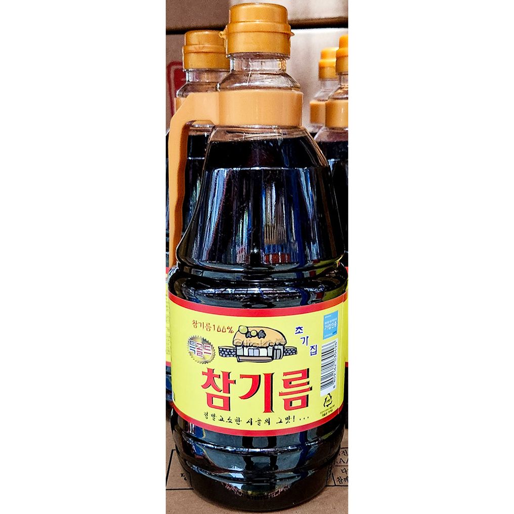 참기름(초가집 골드 1.75L) X12