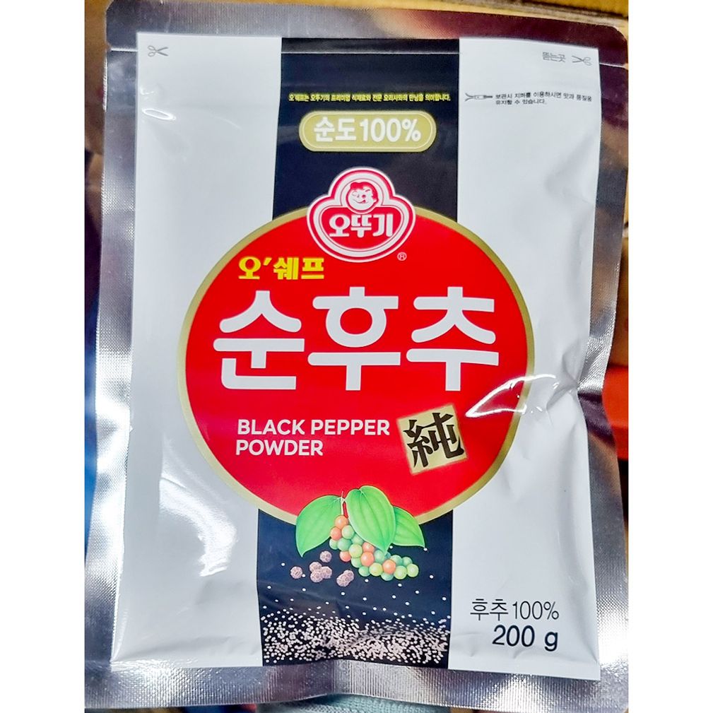 순후추(오쉐프파우치 오뚜기 200g) X20
