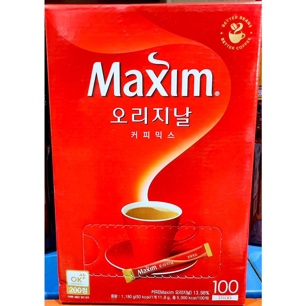 커피믹스(맥심 오리지널 12g x100T)