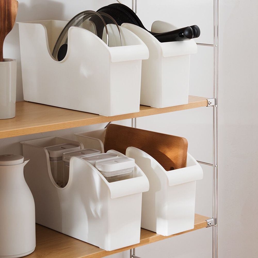 팬트리 주방 정리 수납 바구니 정리함 공간 리빙 박스