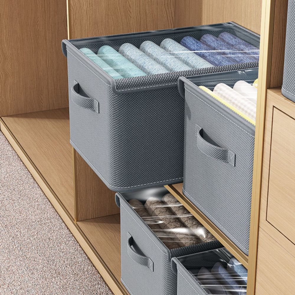 먼지캡 리빙 수납 옷정리함 공간 박스 수납함 정리함