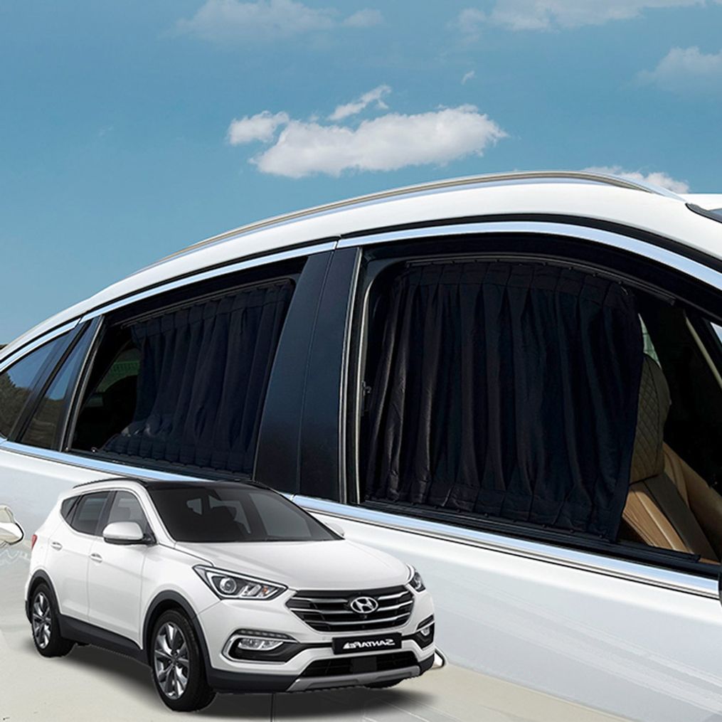 싼타페DM 차박 암막커튼 캠핑용 햇빛가리개
