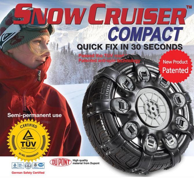 바이미 신형 스파이더형 자동차 체인 스노우 크루저  컴팩트 175 60R 13