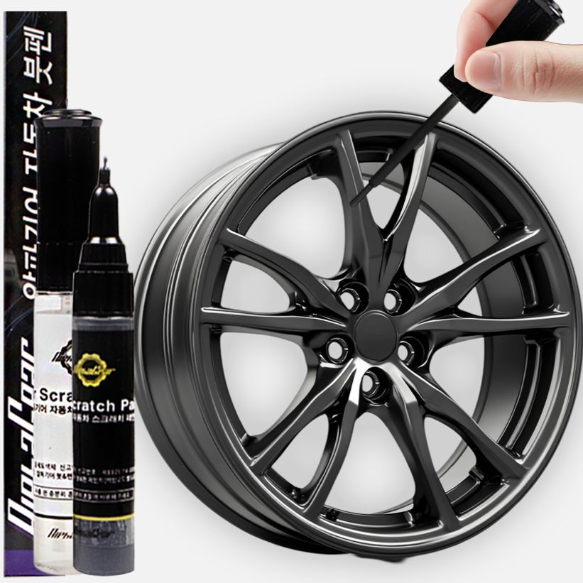 렉스턴 휠 페인트 실버 카 페인트 스크래치 휠복원 도색