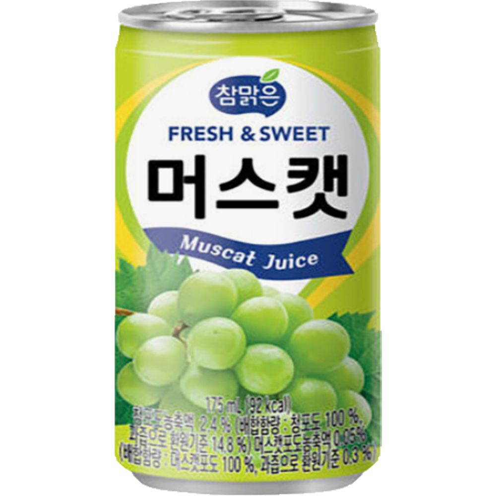 대일 참맑은 머스캣 175ml x 30캔