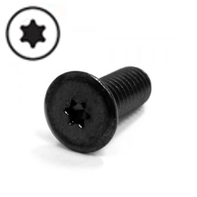 특수볼트 초납작별렌치 블랙철니켈도금 M5x8mm 200개