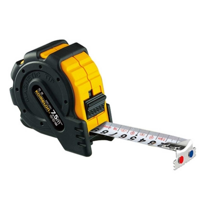 (코메론)자켓 자석 훅 줄자 KMC-25RJ 7.5m