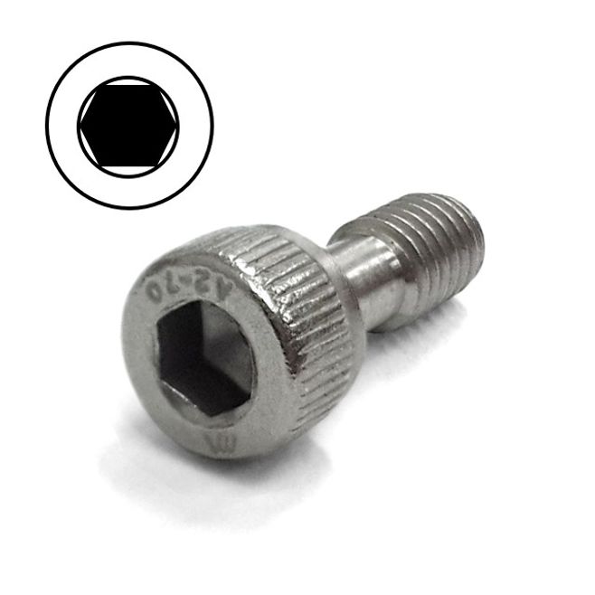 특수볼트 육각렌치 커버 스텐 M4x10mm 100개