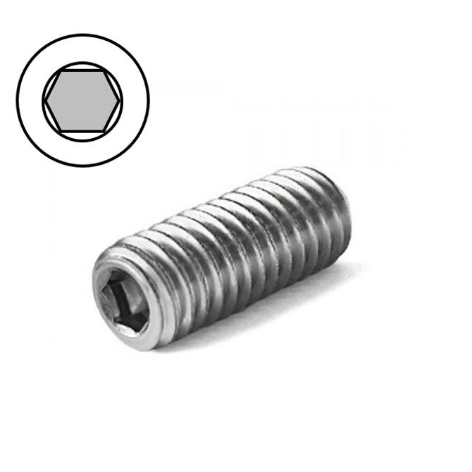 일반볼트 무두육각렌치 스텐 오목끝 M3x6mm 2000개