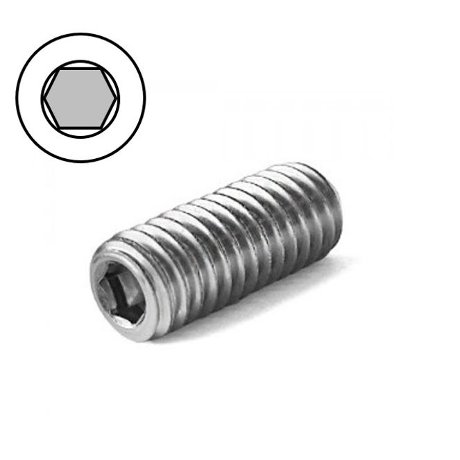 일반볼트 무두육각렌치 스텐 오목끝 M10x12mm 400개