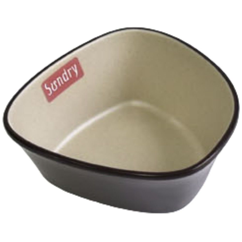 사각볼 투톤 멜라민 소스 업소용 식당 식기 TK-795