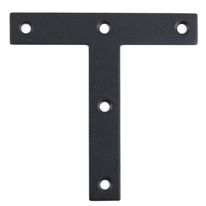 케이툴 생활공구 평철 120x120x2T 흑색 T자 21mm