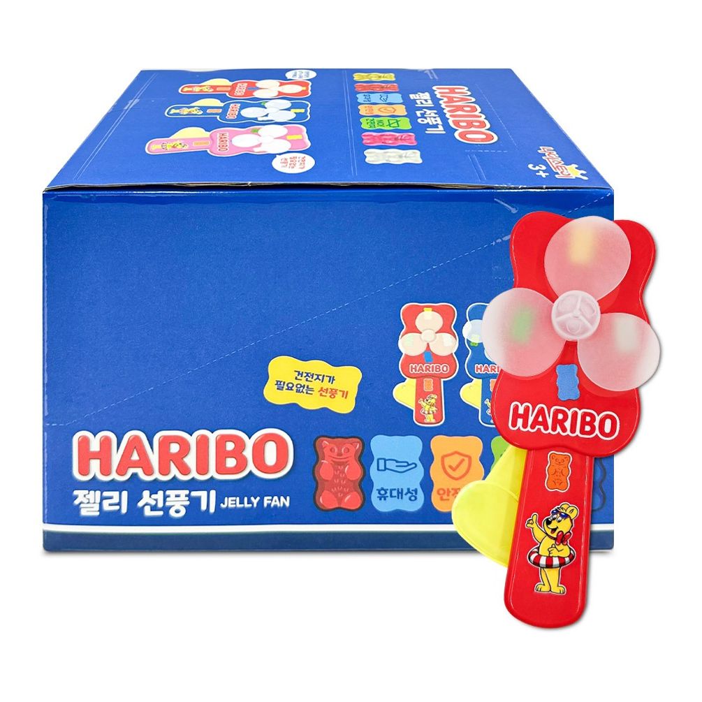 하리보 젤리 선풍기 x 12개 휴대용선풍기