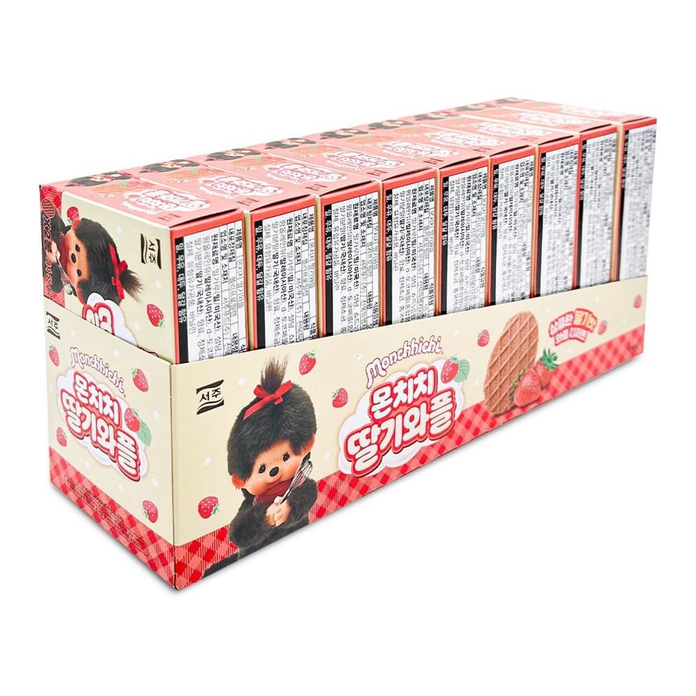 서주 몬치치 딸기와플 55g x 9개