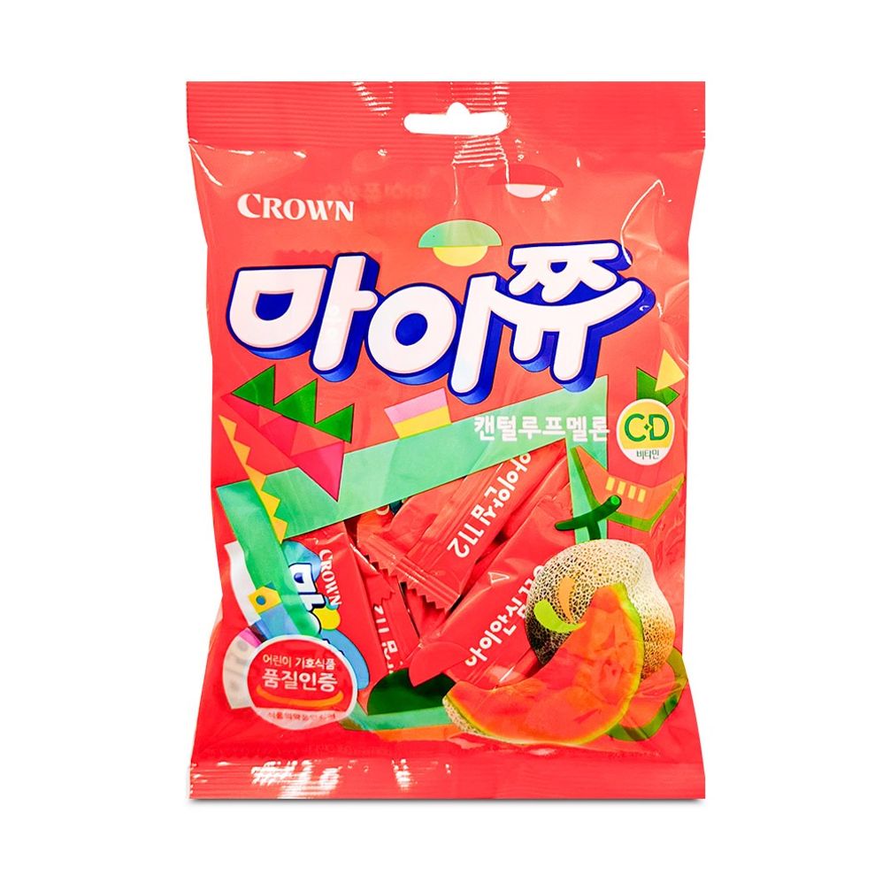 크라운 마이쮸 캔털루프 멜론 100g