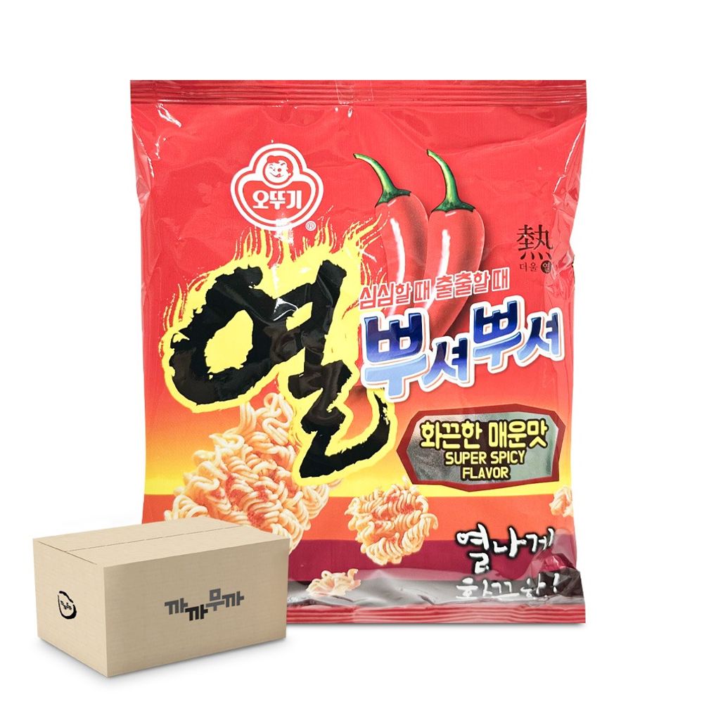 오뚜기 열 뿌셔뿌셔 화끈한 매운맛 90g